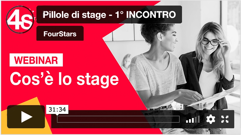 Webinar - Cos'è lo stage