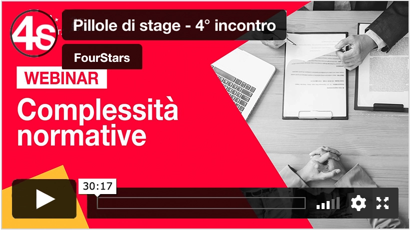 Webinar - Complessità normative