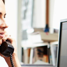 colloquio di lavoro al telefono