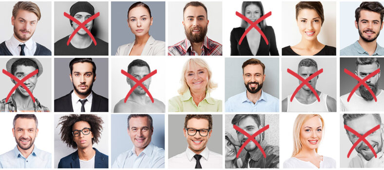 foto nel cv