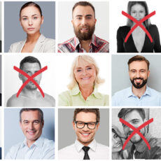 foto nel cv
