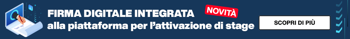 Firma digitale integrata alla piattaforma per l'attivazione di stage